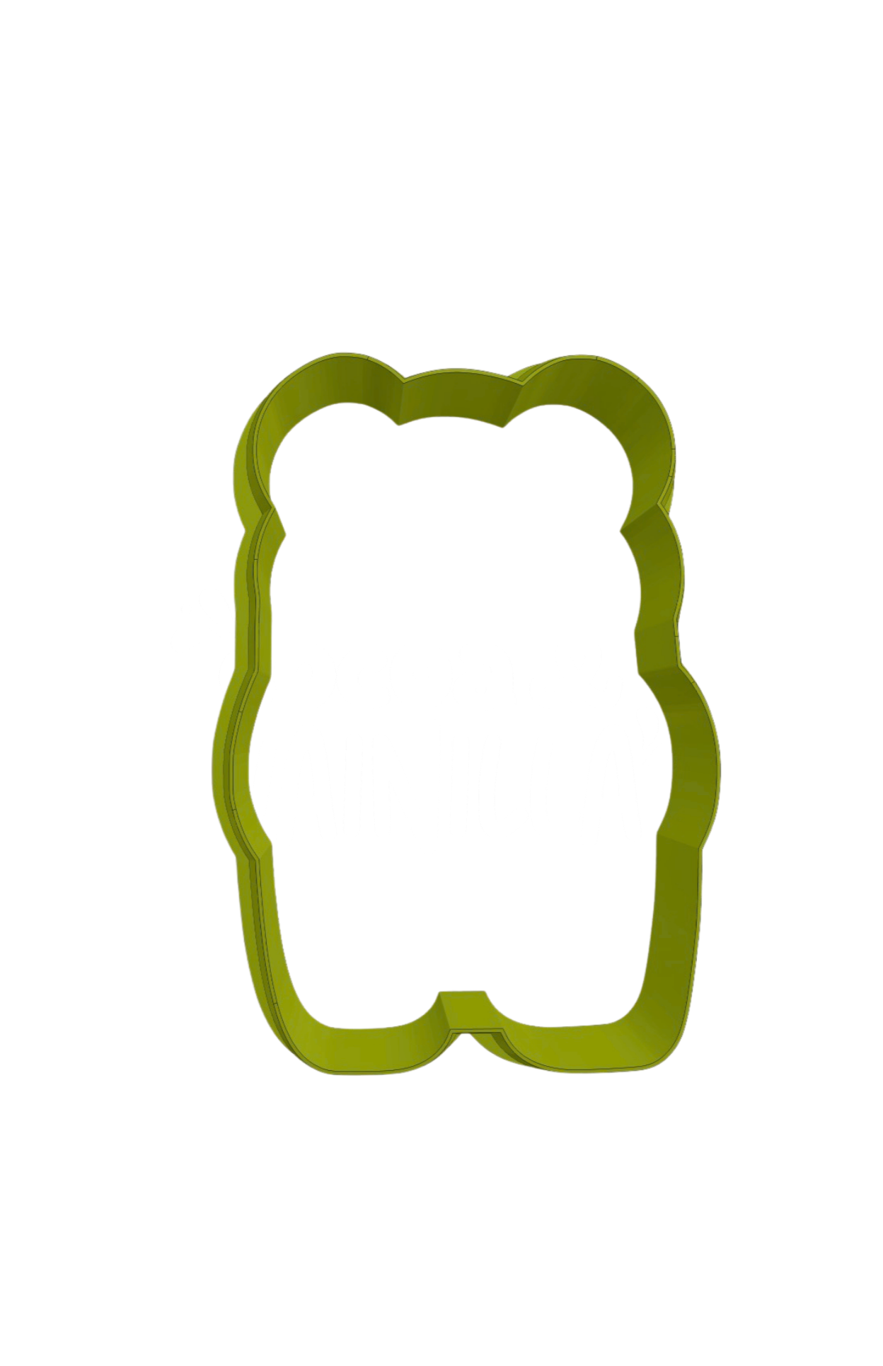 Oso letra "E"