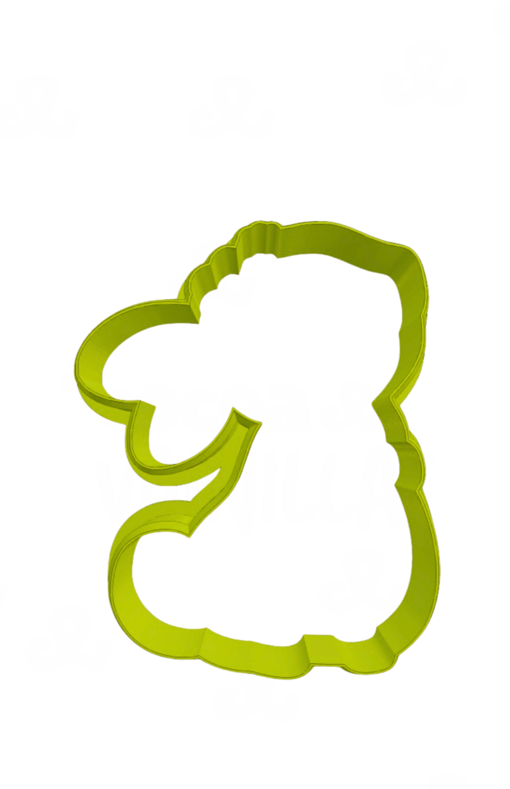 Conejita con flores