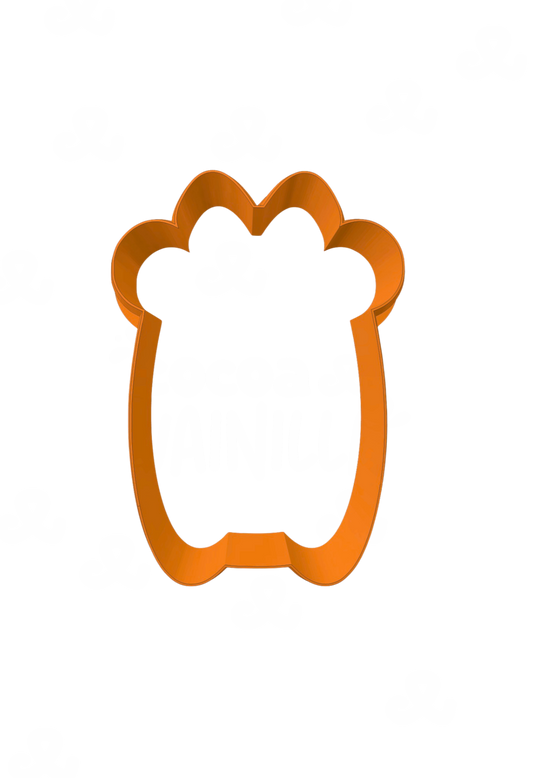 Oso Con Moño y Flor