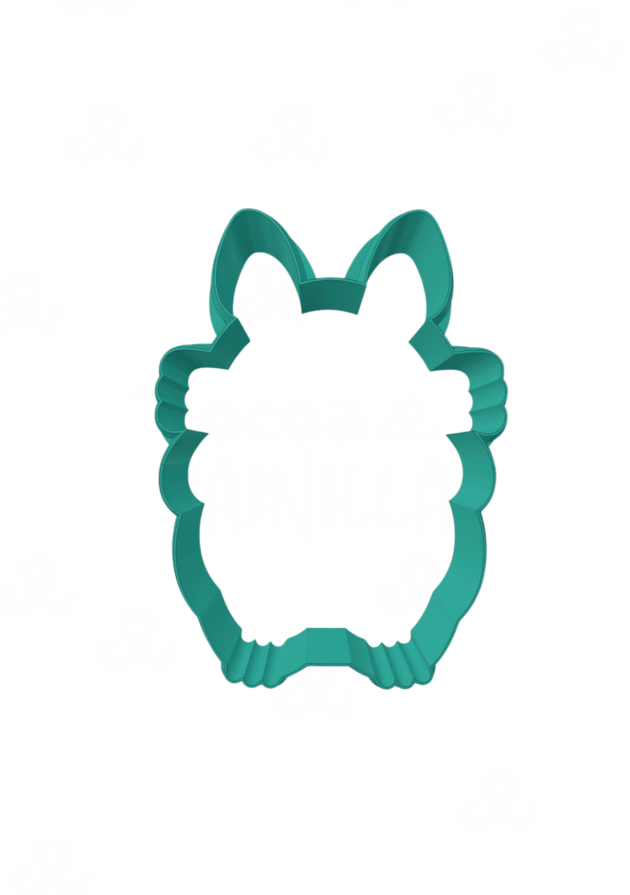 Totoro Con Florecitas