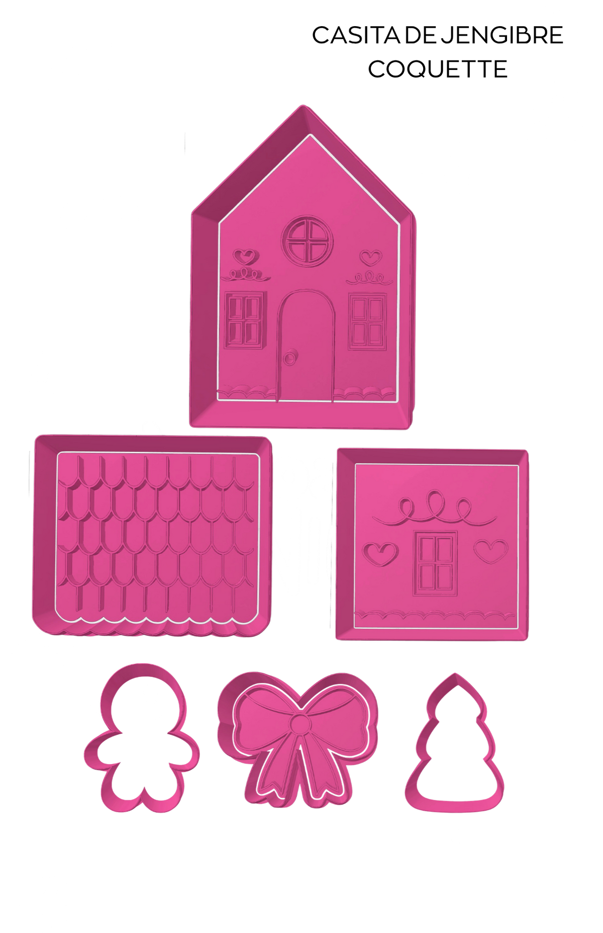 Set de casa de Jengibre Coquete