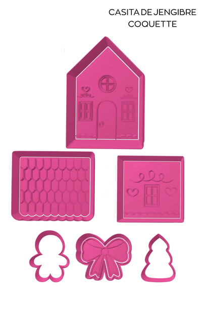 Set de casa de Jengibre Coquete