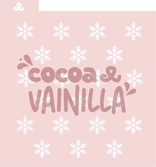 Stencil Copos de nieve 1.5 cm