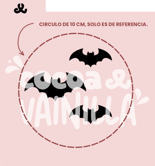 Stencil de Murciélagos