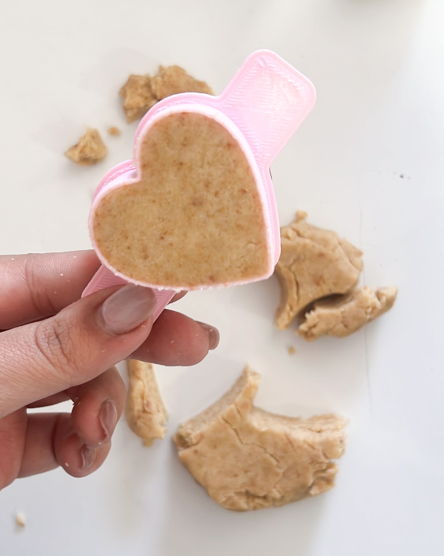 Cortador más push para cake pops (corazón)