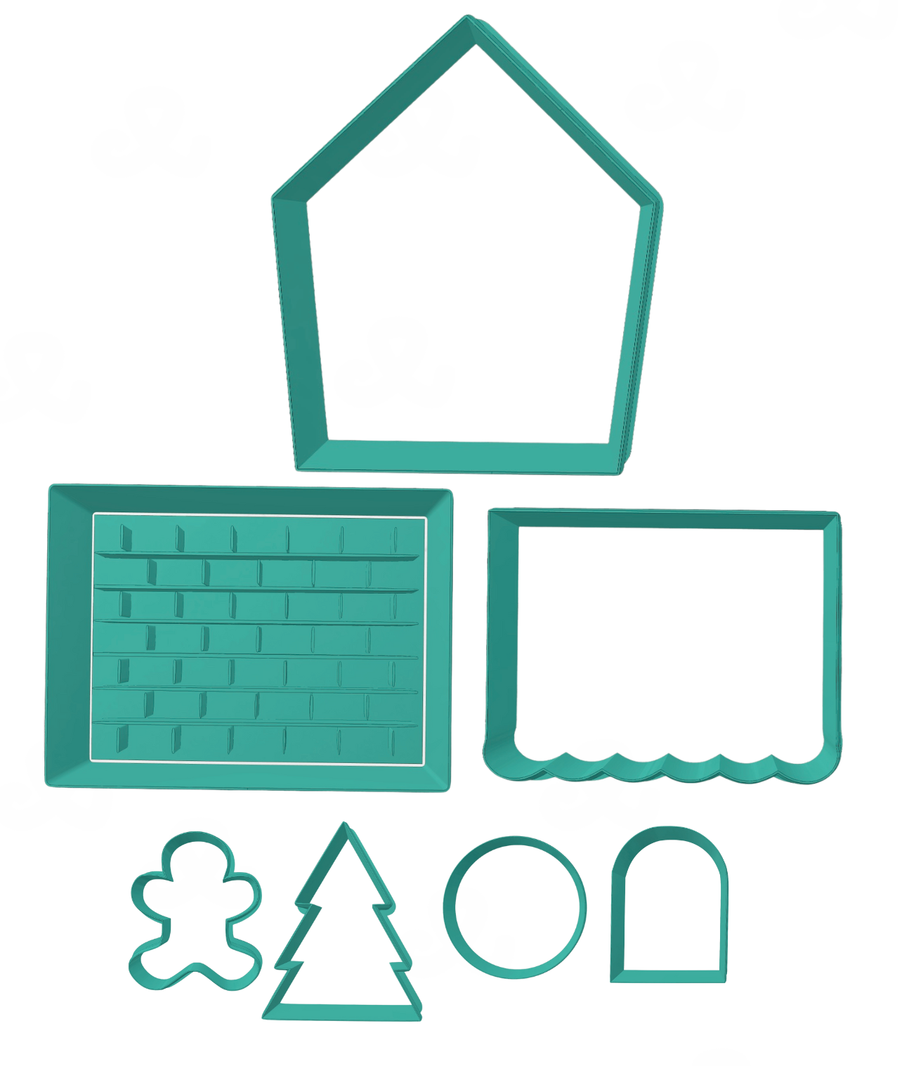 Set de casa de Jengibre Clasica