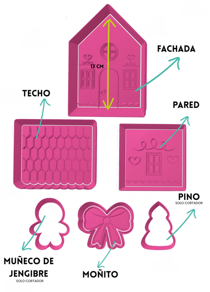 Set de casa de Jengibre Coquete