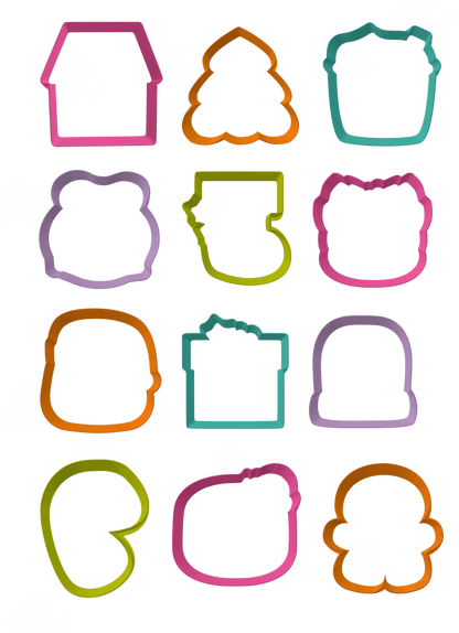 Calendario Navideño 12 pz