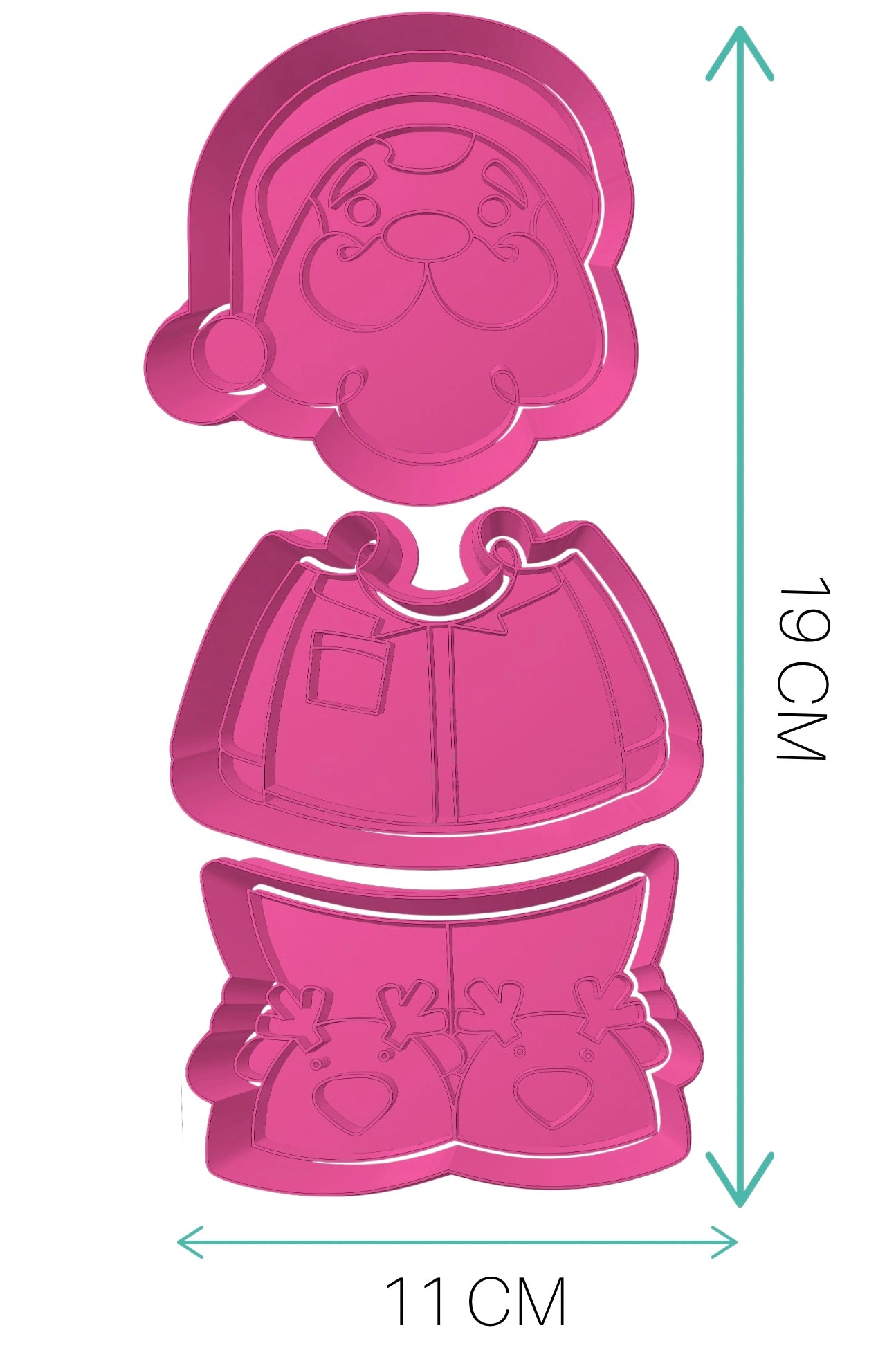 Set Santa en Pijama Armable