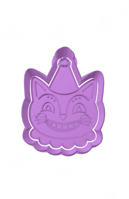 Cara de gato Halloween