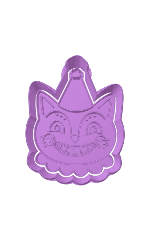 Cara de gato Halloween