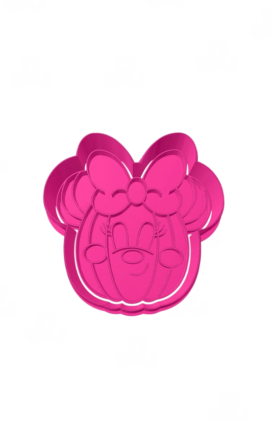 Calabaza Minnie Mouse