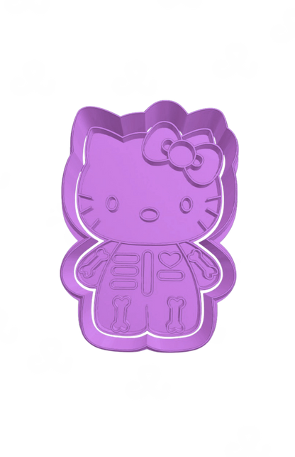 Hello Kitty Esqueleto