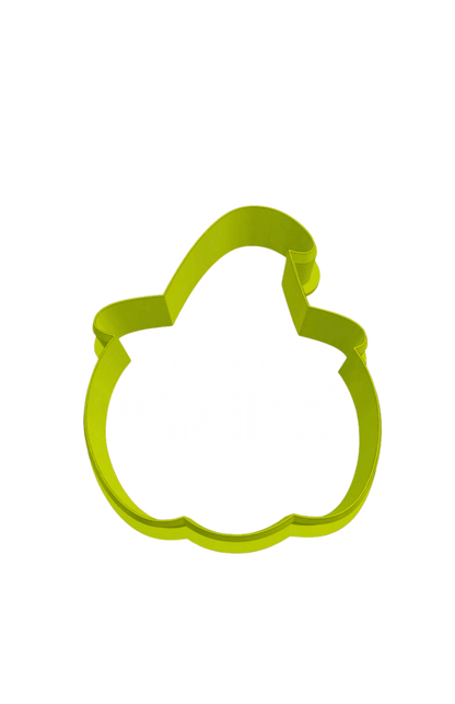 Calabaza con gorrito de brujita