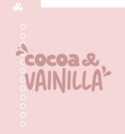 Stencil set hoja de cuaderno