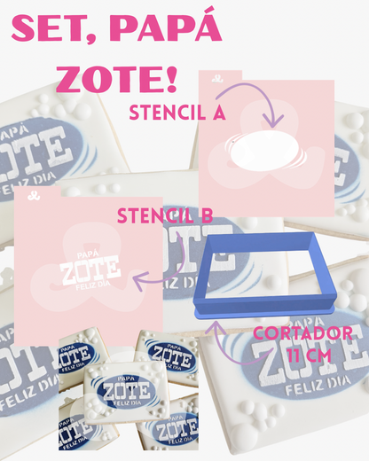 Set PapáZOTE Feliz día