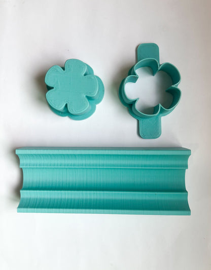 Set cake pops de flor completo