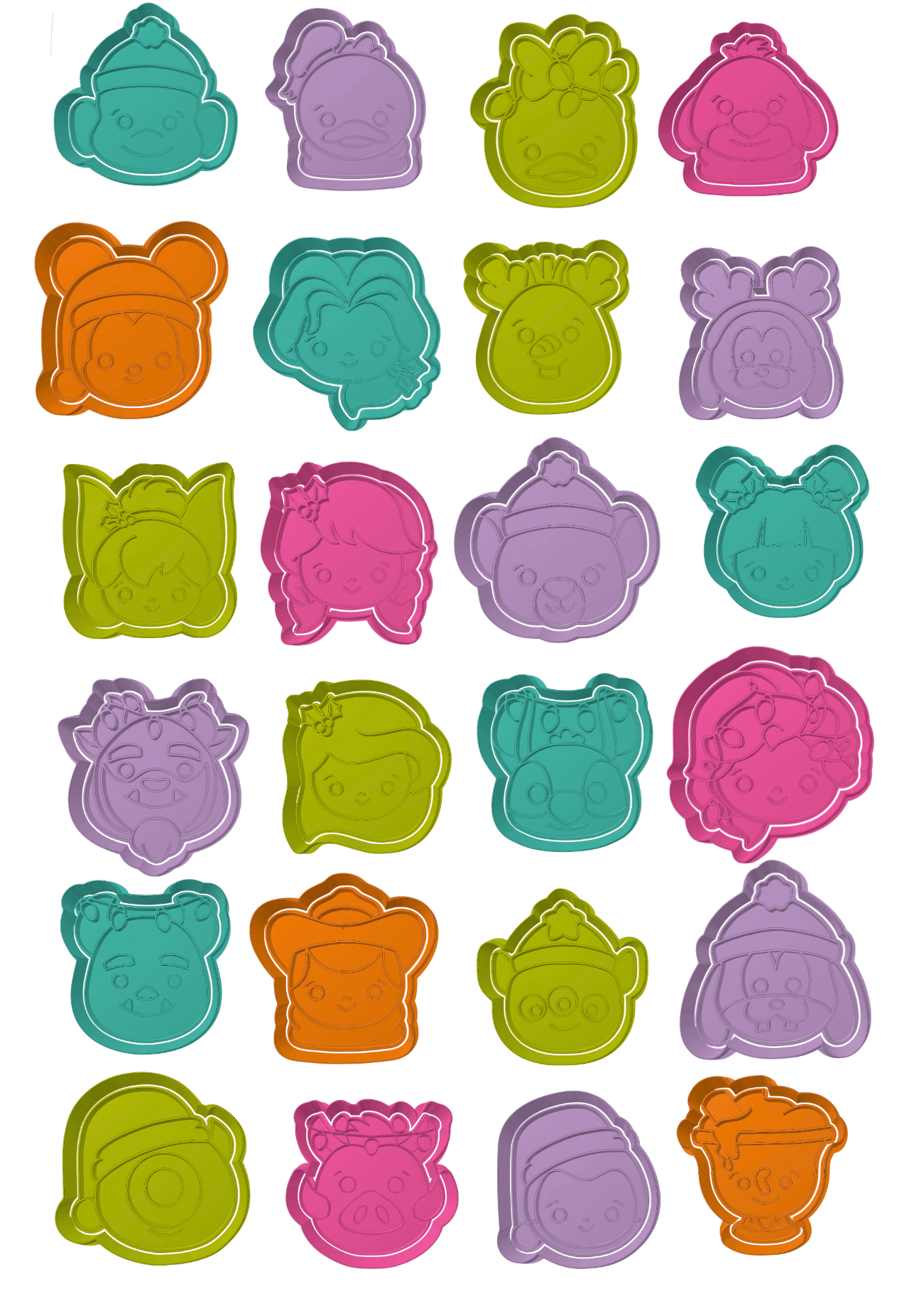 Calendario Navideño Disney 24 pz (Copia)