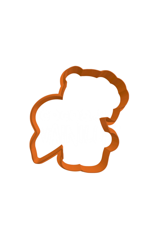 Osita corazón partido