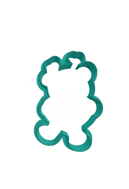 Oso con antenas de corazón