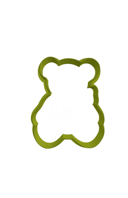 Oso sentado con moño