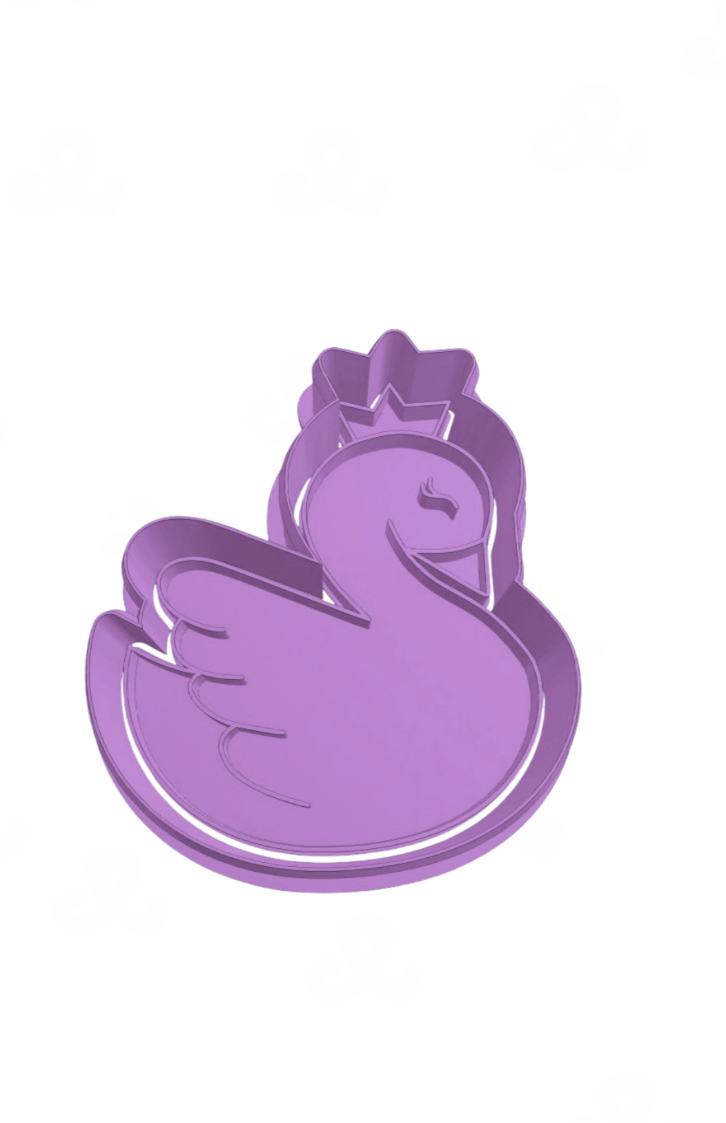 Cisne con corona