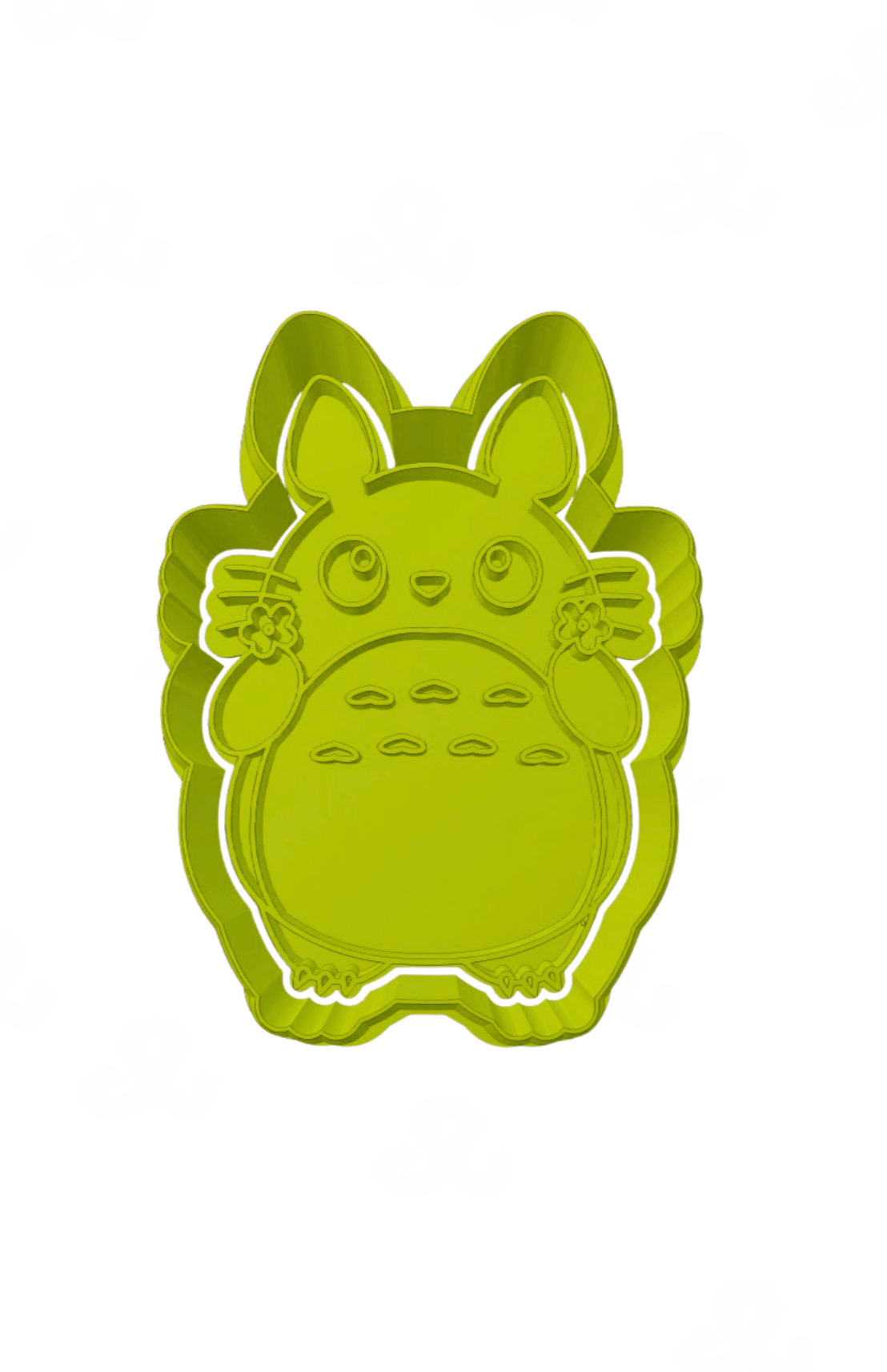 Totoro Con Florecitas