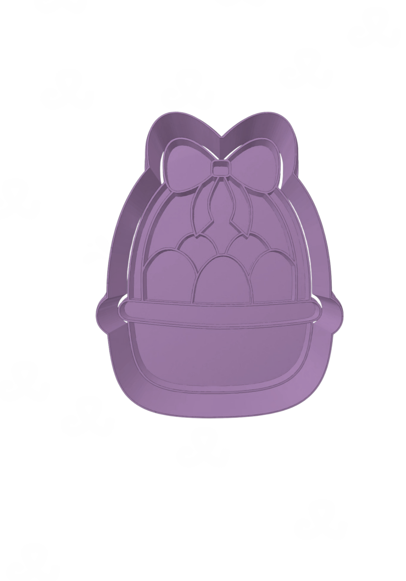 Canasta de Pascua Con Moño A