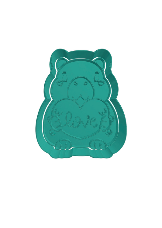 Capibara con corazon