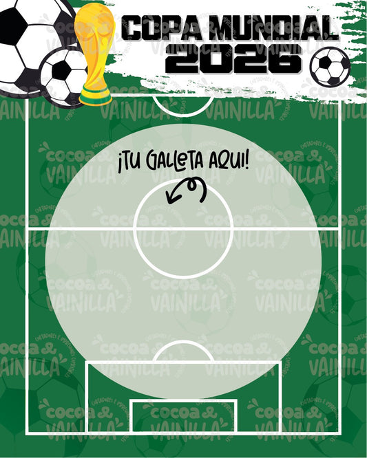 Cookie Card Copa Mundial 2026