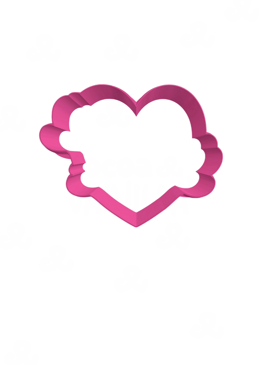 Corazon Con Flores Mom