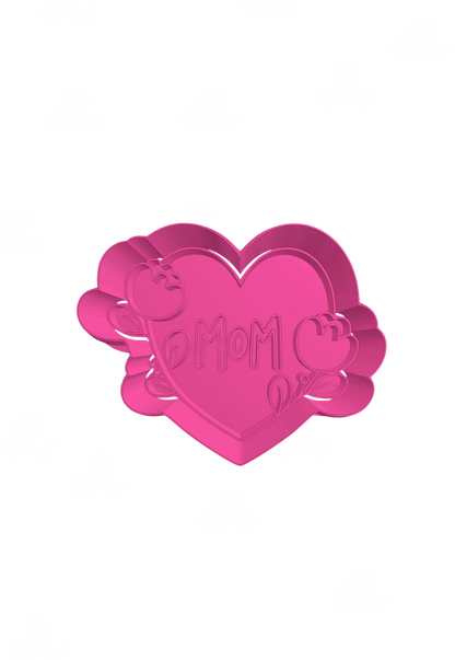 Corazon Con Flores Mom