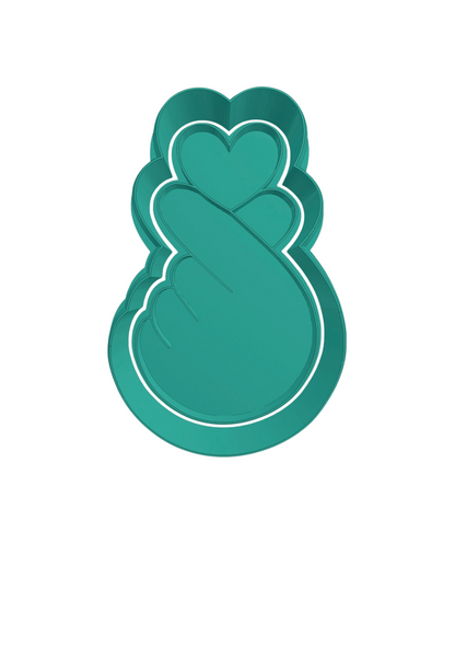 Deditos haciendo corazon