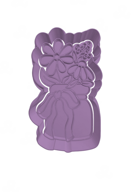 Frasco con Flores