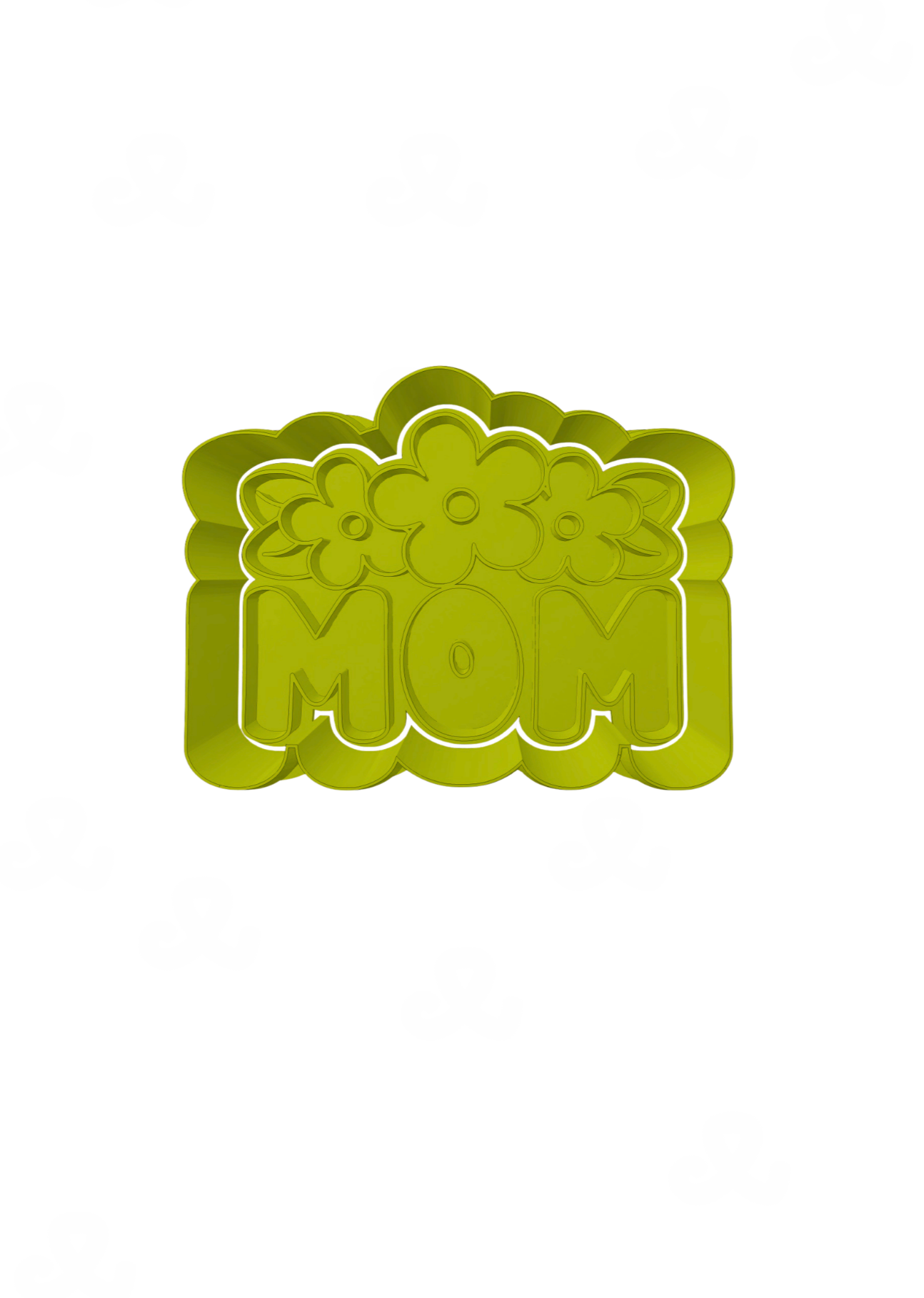 Frase Mom Con Flores