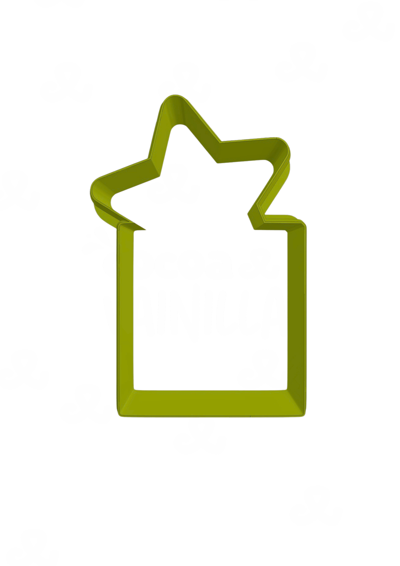 Hoja de Cuaderno Con Estrella