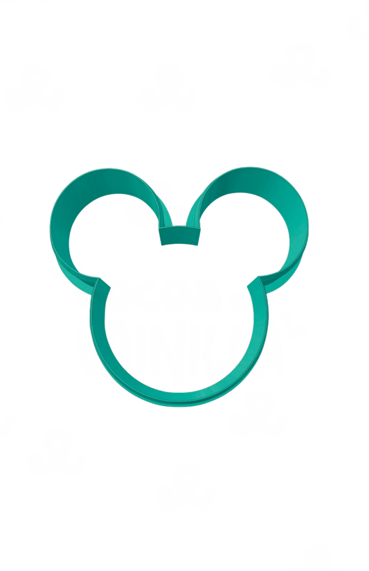Silueta Cara de Mickey Mouse