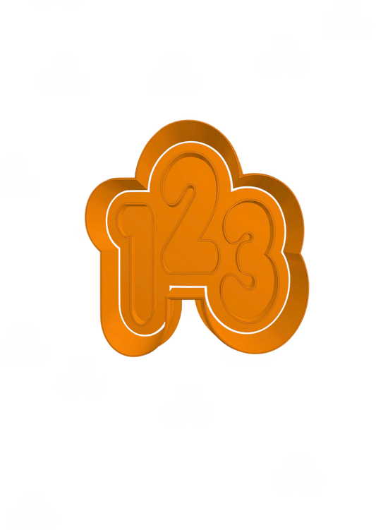 Letrero 123