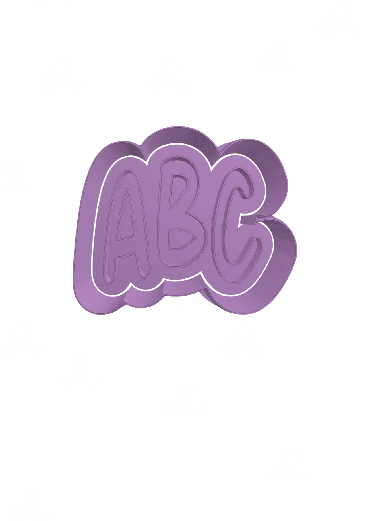Letrero ABC
