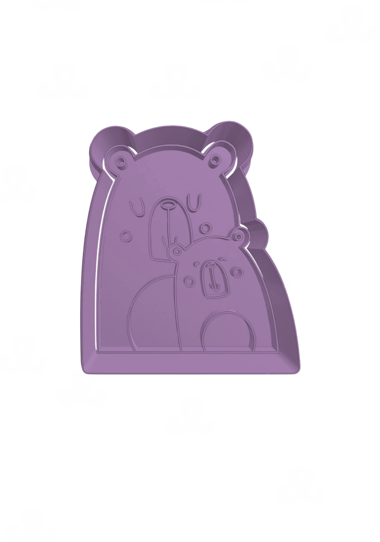 Mamá y Bebe Oso A