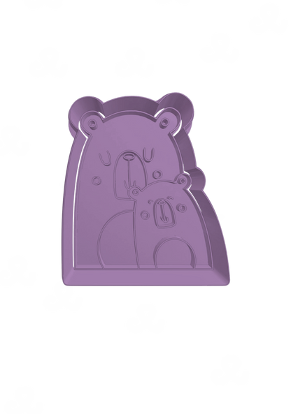 Mamá y Bebe Oso A
