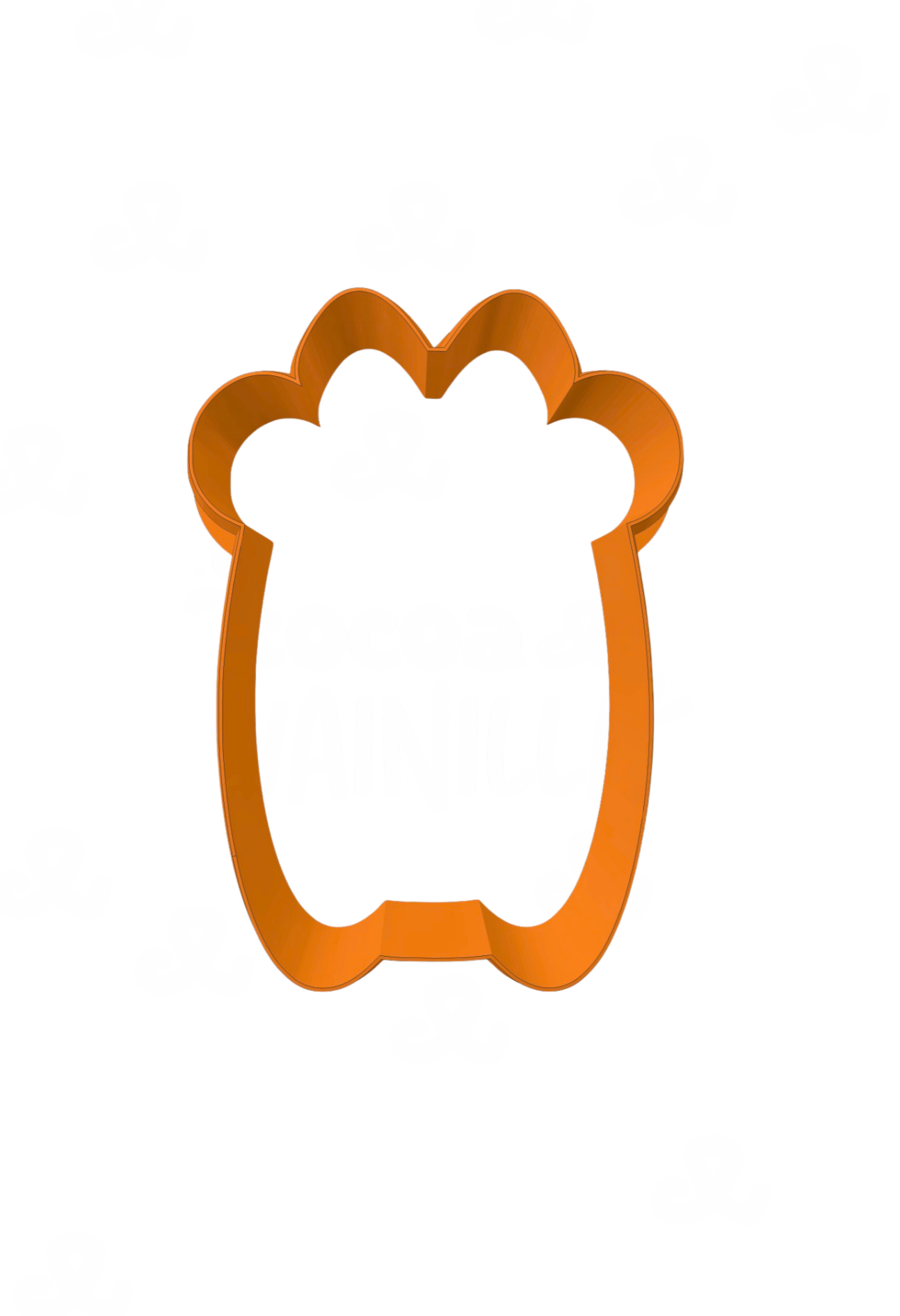 Oso Con Moño y Flor
