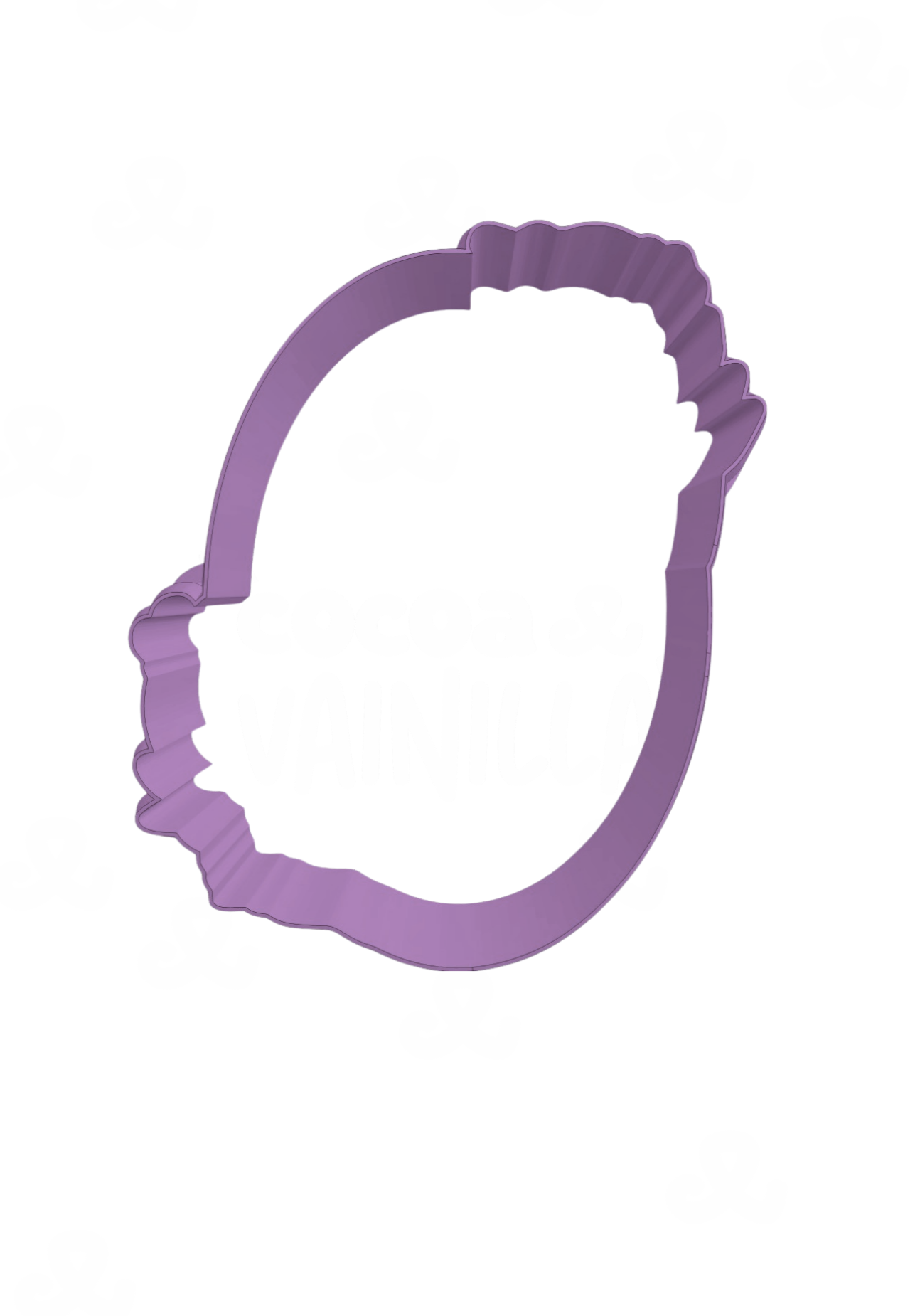 Ovalo Con Flores