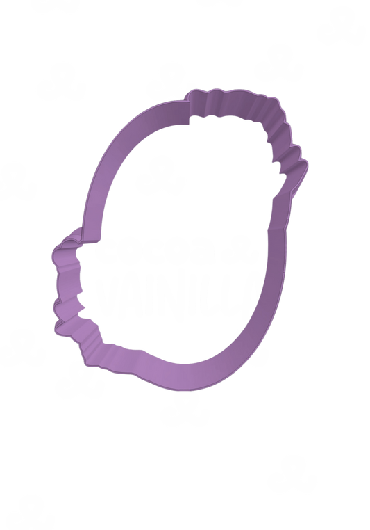 Ovalo Con Flores