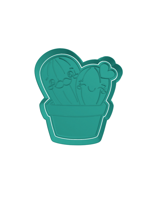 Pareja de Cactus