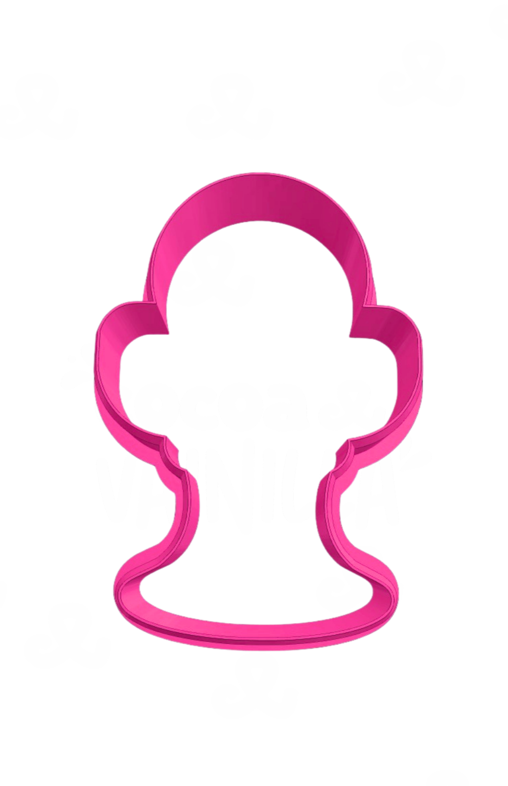 Cáliz con hojas