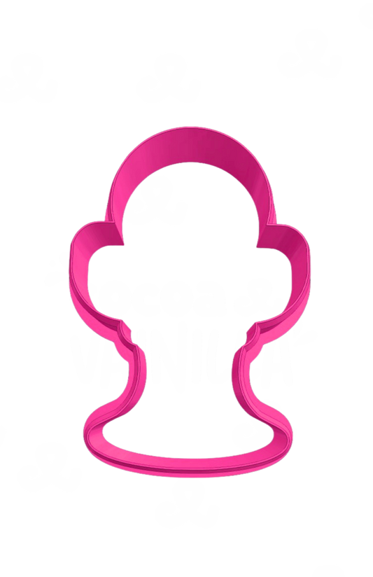Cáliz con hojas