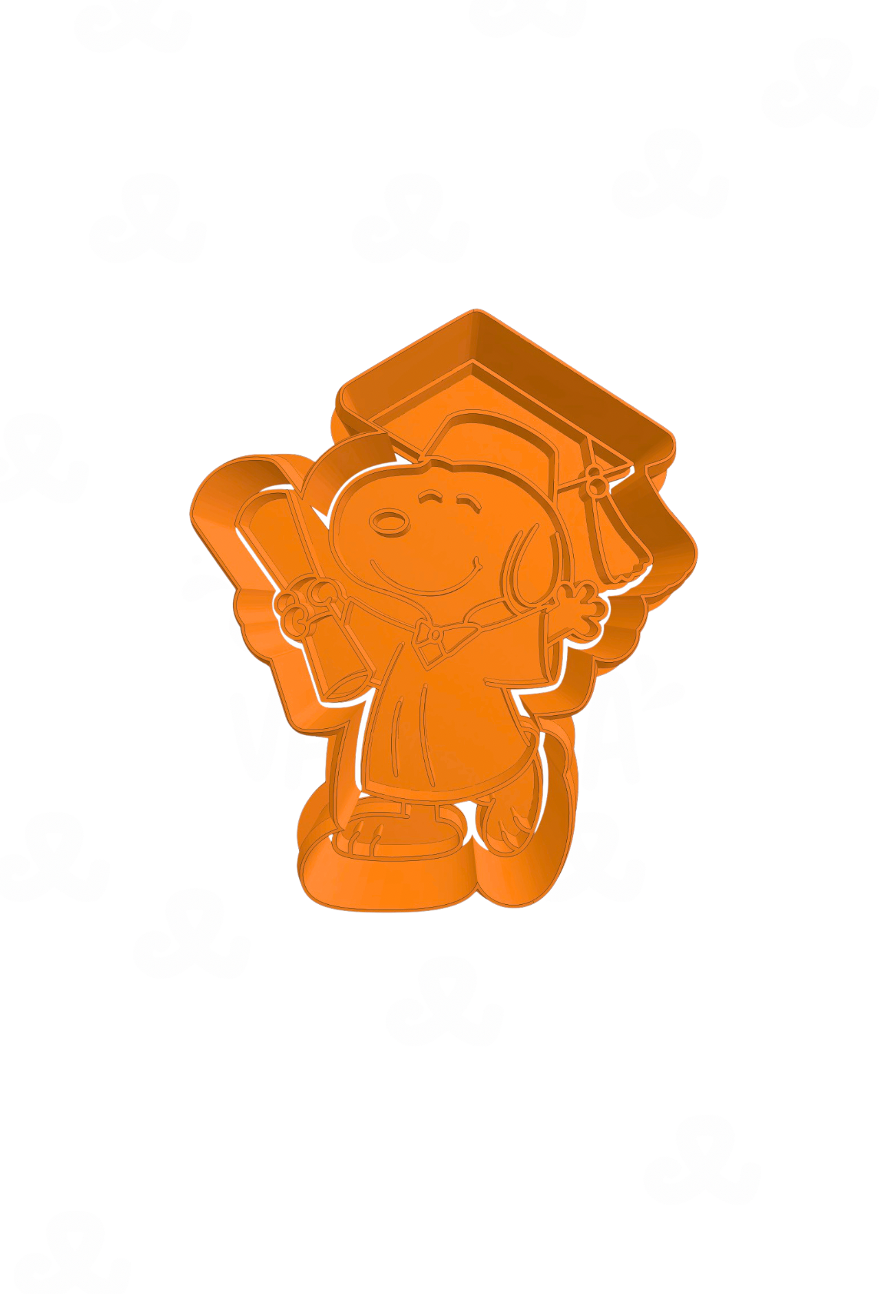 Snoopy Graduado Cuerpo Completo