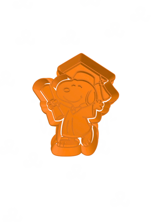 Snoopy Graduado Cuerpo Completo