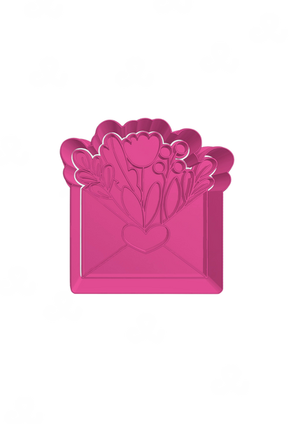 Sobre con flores